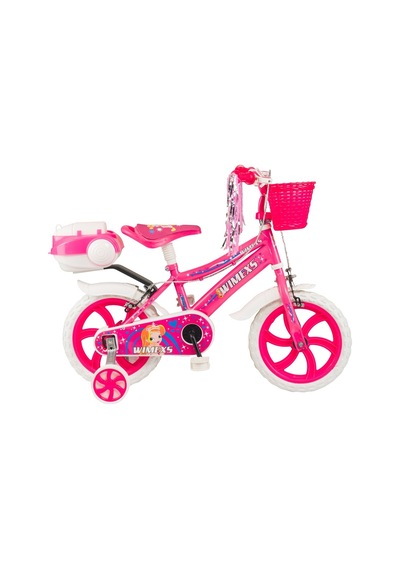 15 Jant Pembe Çocuk Bisikleti 3-6 Yaş 2026 Yerli Üretim Suluk+püskül Pembe - 689029263 Pembe
