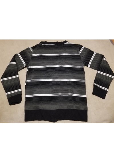 Yokyok-Store Rele Jeans Çizgili Hırka Çok Renkli