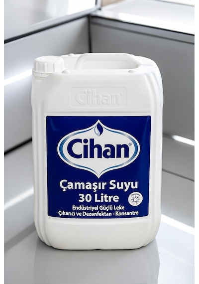 Cihan Çamaşır Suyu 30 Litre Tekli