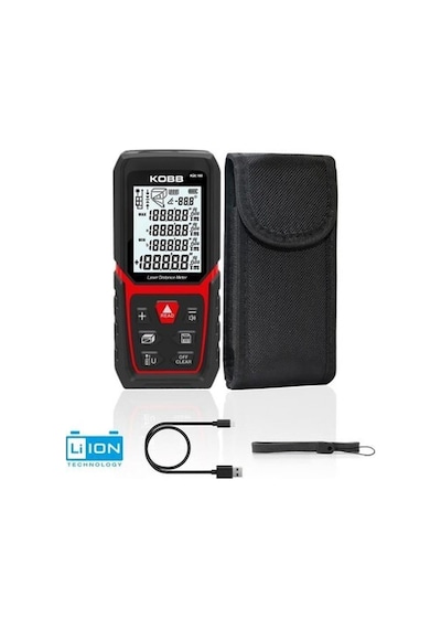Kobb Kbl100 100m Profesyonel Li-ıon Şarjlı Lazer Metre-60560