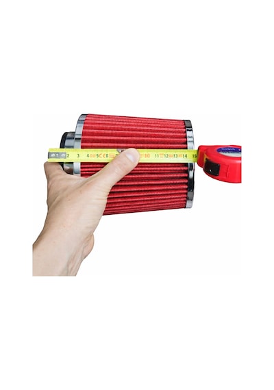 Simota 76mm Açık Hava Filtresi-open Air Filter-performans Hava Filtresi-kırmızı