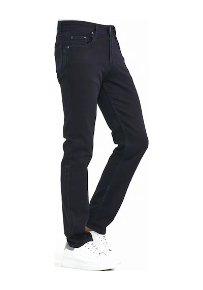 Digital Jeans Normalkesim Fermuarlı Genişpaça Yüksekbel Baba Siyah Açık Gri