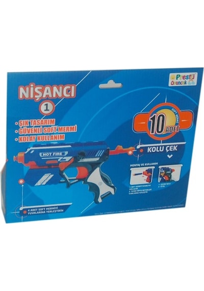 Prestij Oyuncak Nörf Tabanca ve 20 Mermi Nörf Tarzı