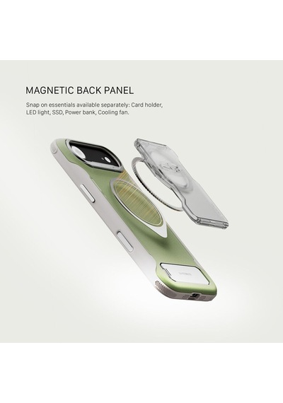 Tilta Khronos Lite Apple Uyumlu iPhone 17 Pro Handheld Kit - Light Gray - Tkl-ıp17-pa-lg Açık Gri