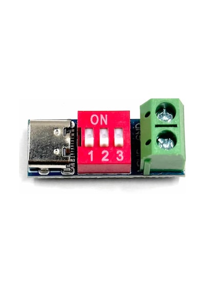 Pd/qc Hızlı Şarj Adaptörü Voltaj Tetikleyici Modül Decoy 9v 12v 15v 20v Yüksek Voltaj Kaynağı Type-c