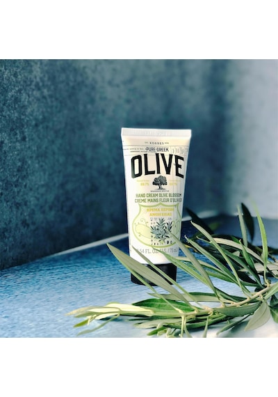 Pure Greek Olive Hand Cream Olive Blossom 75 Ml - Saf Zeytinyağlı El Kremi Zeytin Çiçeği
