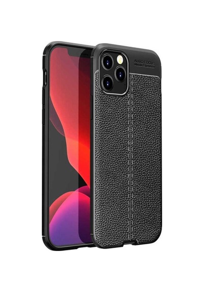 Apple Uyumlu iPhone 12 Pro Max Kılıf Zore Niss Silikon Kapak Siyah