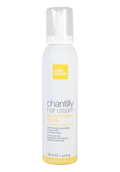 Milk Shake Chantilly Hair Cream 150ml - Tüm Saç Tipleri İçin Durulanmayan Bakım Köpüğü