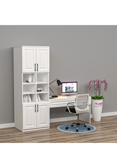 Gloss Membran Çalışma Masası Mdf Siyah Gloss Membran Çalışma Masası Mdf Siyah