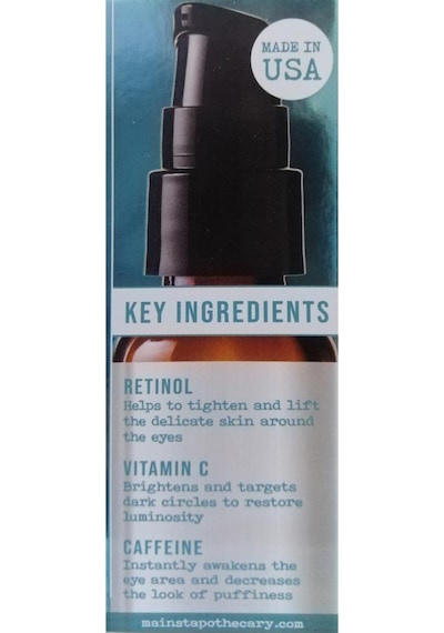 Main St. Apothecary Retinol Göz Serumu 30 ML