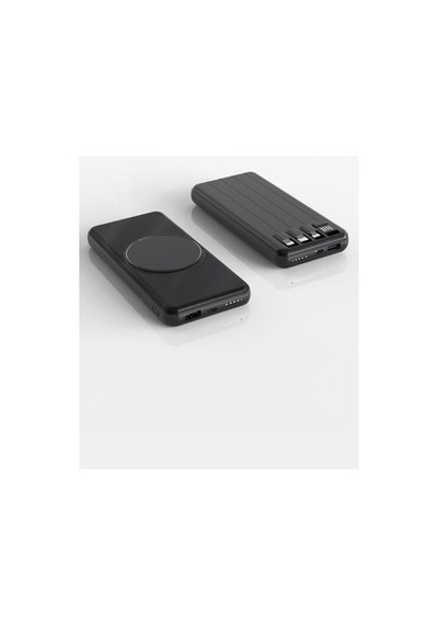 Robor R712 Taşınabilir 10.000 Mah Powerbank - Entegre Kablolu Ve Kablosuz Şarj 30.000 Mah