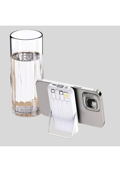 Lcd Ekranlı Manyetik Kablosuz Powerbank 22.5w Hızlı Şarj Type-c Ve Usb Renkli