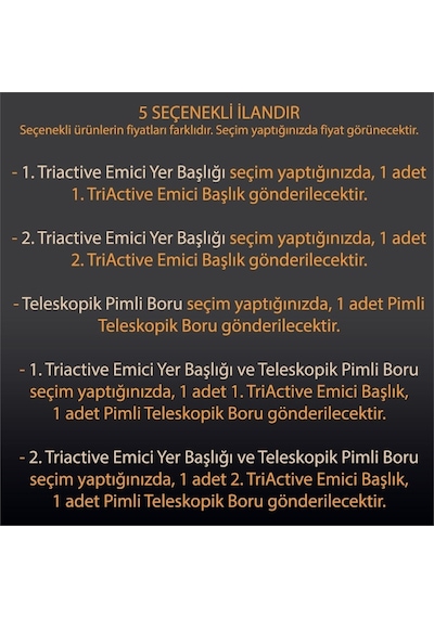 Philips Uyumlu Fc 9170 Performer Süpürge Triactive Emici Başlık Borusu