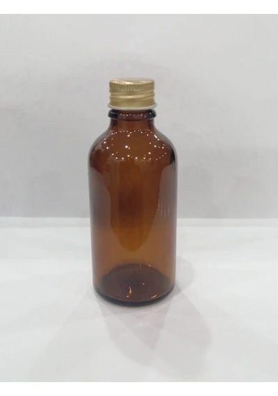 Ziylan Kahverengi Şişe, Metal Kapak ,amber Şişe, 50cc 25 Adet Diğer