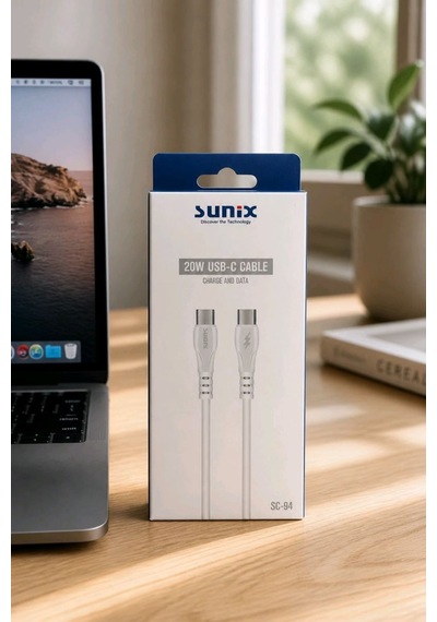 Sunıx Sc-94 20 W Usb-c Cable 1 Metre Kablo