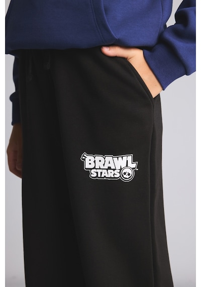 Defacto Brawl Stars Kalın Sweatshirt Kumaşı 2li Takım Erkek Çocuk I3682a826wnnv42 Lacivert-nv42