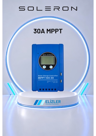 Soleron 30a Mppt Şarj Kontrol Cihazı 12/24v