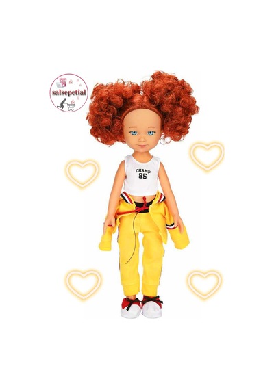 Büyük Boy Et Bebek 35cm Mina Sporcu Bebek Gerçekçi Aksesuarlı Model Bebek 35cm