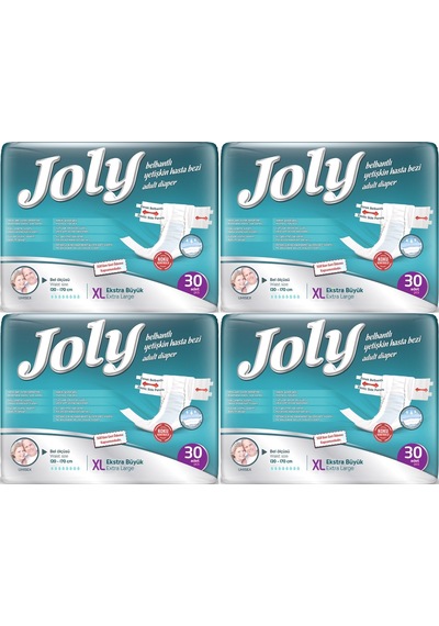 Joly Yetişkin Bezi Bel Bantlı Xl - Ekstra Large 120 Adet