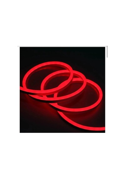 Ct-4555 12 Volt Neon Led Kırmızı 5 Metre