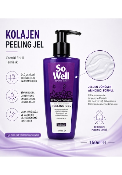 So Well Collagen Peeling Gel 150 Ml