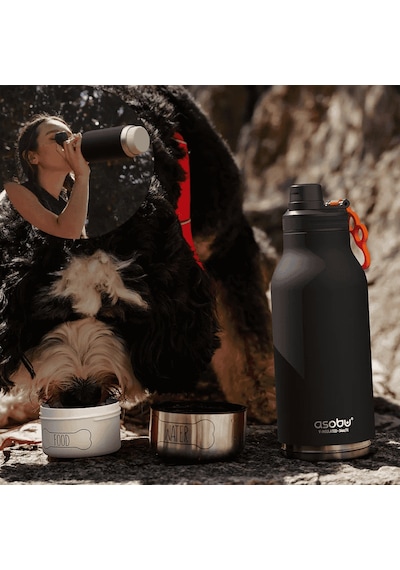 Asobu Barky Bottle - Pastel Blue Çok Renkli