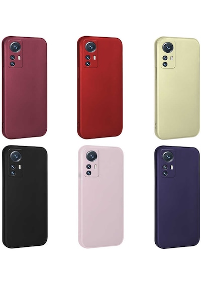 Xiaomi Mi 12 Lite Kılıf Zore Premier Silikon Kapak Lacivert