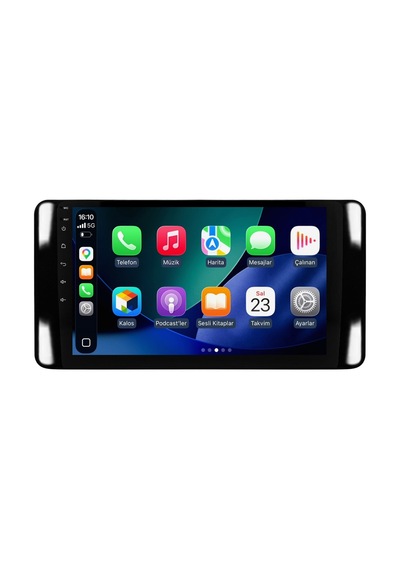 Skoda Scala Android Multimedya Sistemi 2021+ Crv-4946xa Piano Black Çerçeve 10"