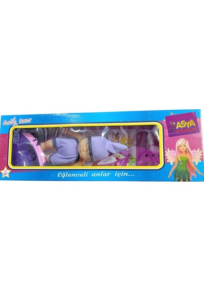 Asya Oyuncak Sandy Bebekli Ütü Seti Smk-003-mor