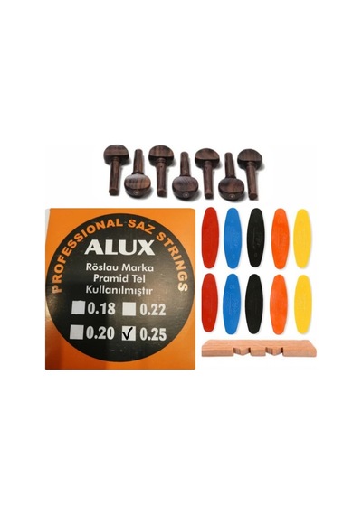 Alux 0.25 Pramid Pelesenk Burgu Tezene Eşik 4'Lü Set