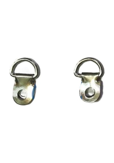 Tel Resim, Tablo, Çerçeve Askısı - 10x14mm, Nikel, 10 Adet Çok Renkli