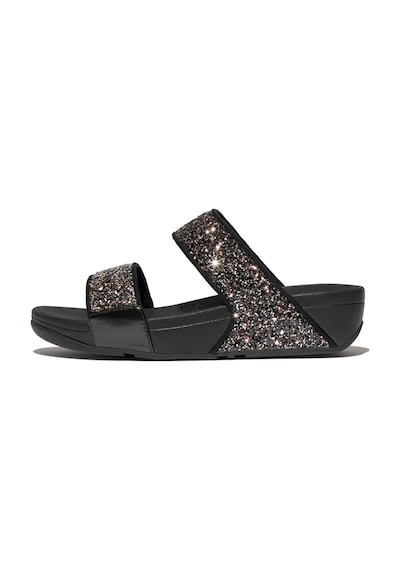 Roncato C55 Black Multi Terlik Kadın Diğer Je5-c33/c55 Fitflop Lulu Multi-tonal Glitter Slides Siyah