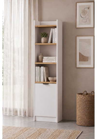 Harmony Kitaplık Y:164 G:42 D:31 / Beyaz - Cadiz