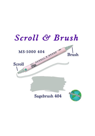 Zıg Gölgeleme Kalemi Ms-5000 404 Sage Brush
