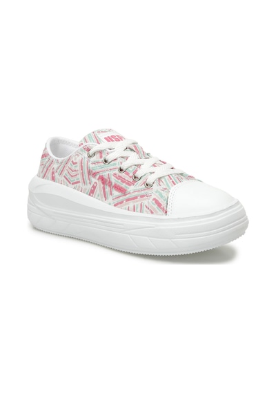 U.s. Polo Assn. Cleme Ppt Jr 5fx Pembe Kız Çocuk Sneaker 000000000101946371 Pembe