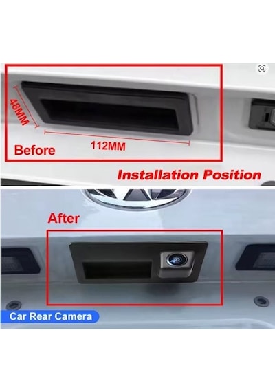 Aempart Audi A3 A4 A5 Geri Görüş Kamerası Bagaj Açma Düğmeli