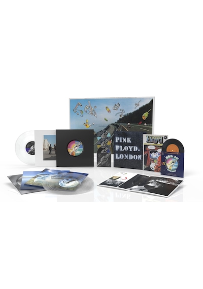 Pink Floyd - Wish You Were Here 50th Anniversary - Deluxe Box Set 4 Lp + 2 Cd + 1 Bluray + 1 Single Plak 7''