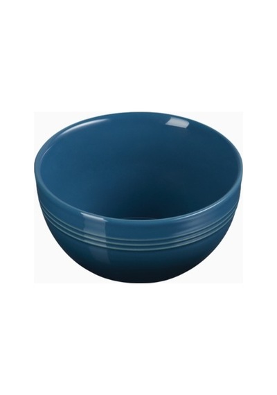Le Creuset Coupe Snack Kasesi Modern Seramik Tasarım 12cm Koyu Turkuaz