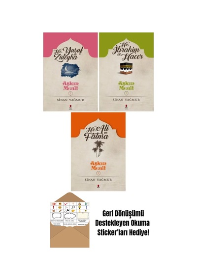 Aşkın Meali 3 Kitap Set + Okuma Sticker'ları