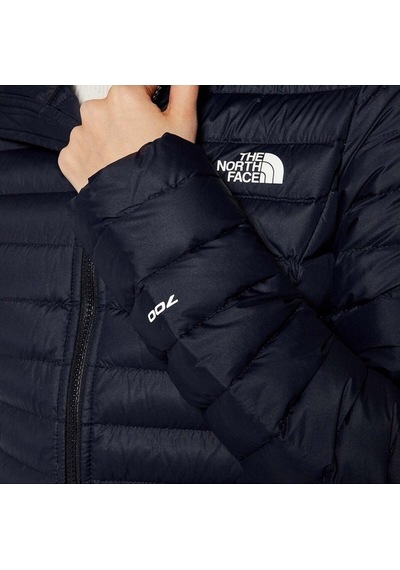 The North Face Stretch Down Hoodie Kapüşonlu Kadın Mont Lacivert