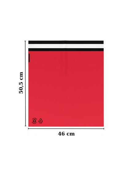 Kargo Poşeti Pembe 50,5 X 46 Cm 25 Adet