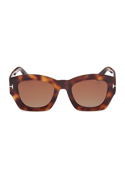 Tom Ford Ft1083 53f Kadın Güneş Gözlüğü Kahverengi