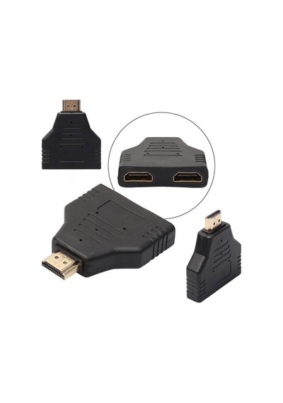 Hdmi Çoklayıcı Çoğaltıcı 2 Giriş 1 Çıkış 2 Port Çoğaltıcı Hub
