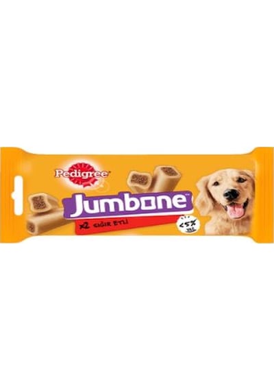 Pedigree Jumbone Medium 2'li Sığır Etli Köpek Ödül Çubukları 180 G