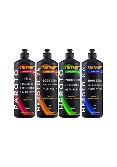 Netfer 4'lü Pasta Cila Set - 4x1 L