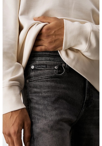 Calvin Klein Erkek Kot Pantolon J30j327150 1by Siyah Siyah