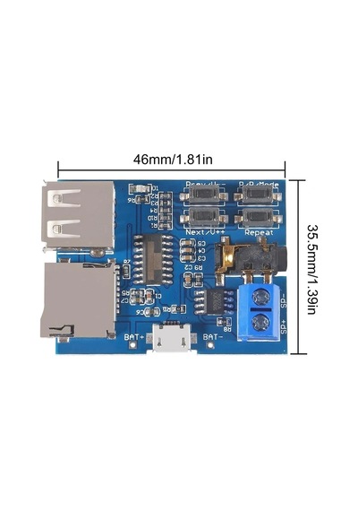 Amplifikatör Devresi Mono 3w / Mp3 Çalar Devresi
