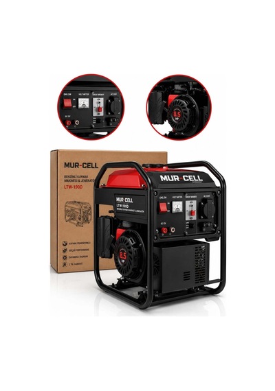 Heilber BA0115377 LTW-190D 8.5HP Benzinli Kaynak Makineli Jeneratör