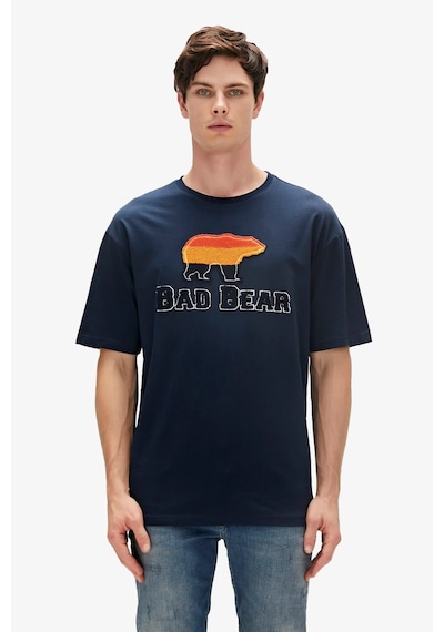 Bad Bear Trıpart Erkek Lacivert Tişört Lacivert