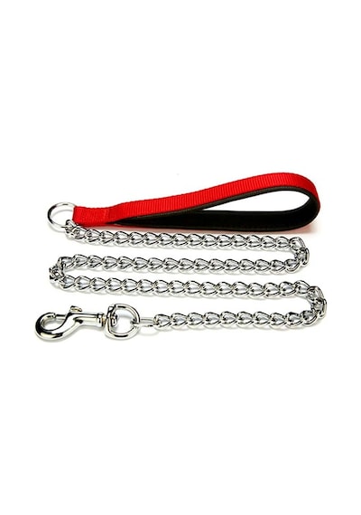 Doggie Comfort Dokuma Köpek Gezdirme Tasması Medium Kırmızı 3.5x1 Kırmızı